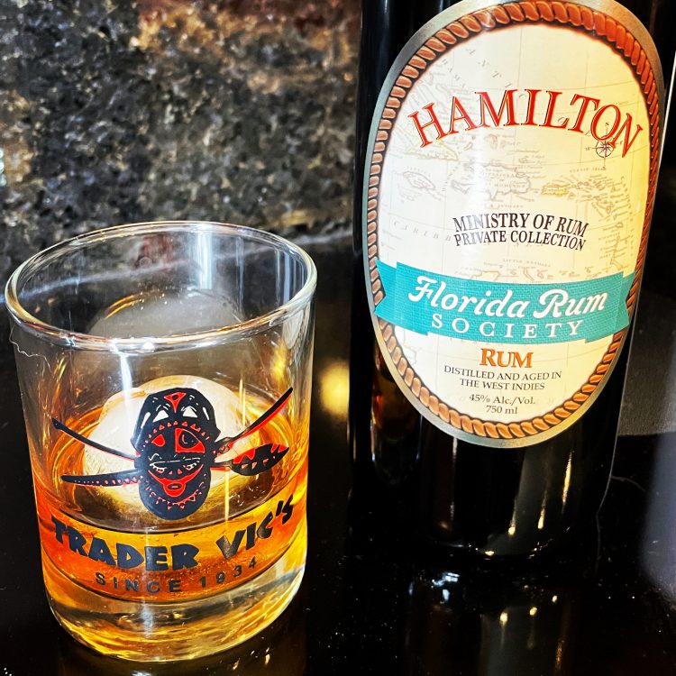 Florida Rum Society Blend from Hamilton Ministry of Rum Collection