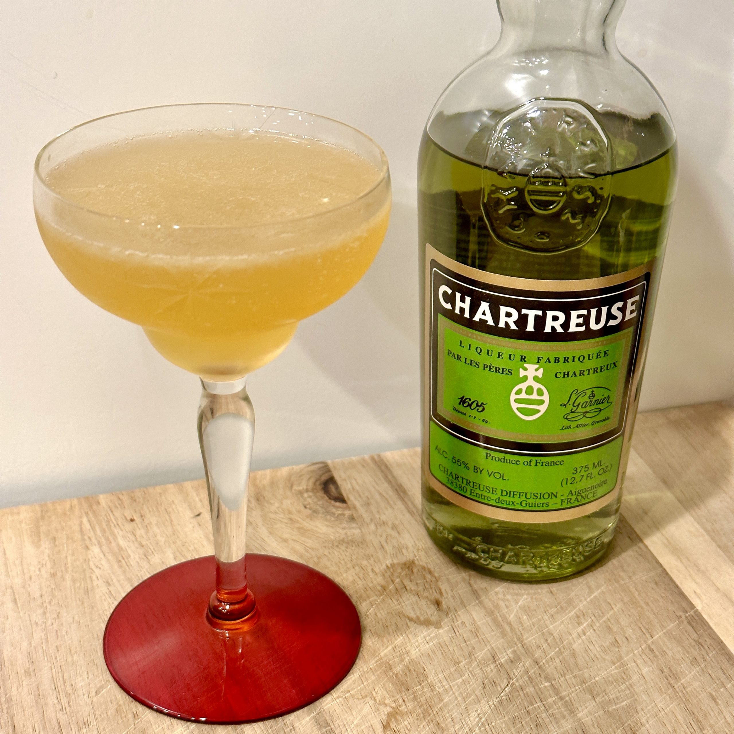 Champs lys es Cocktail With Green Chartreuse The Search For The 