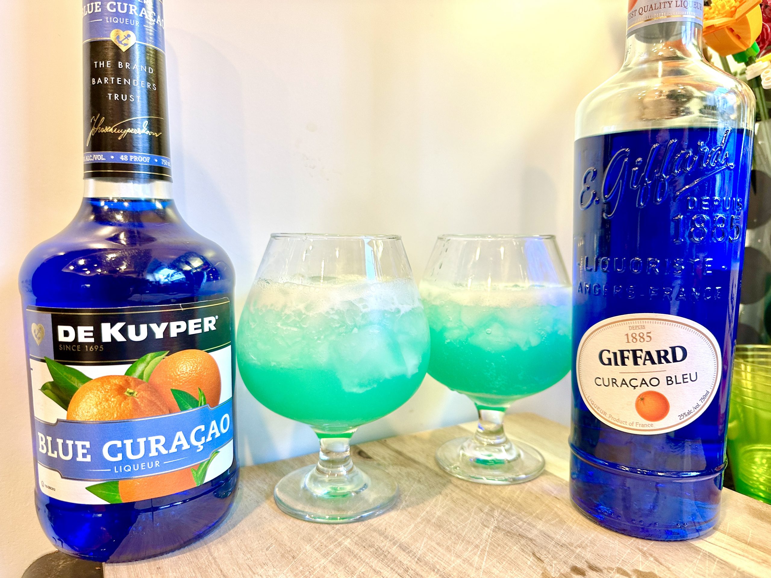 Curaçao bleu